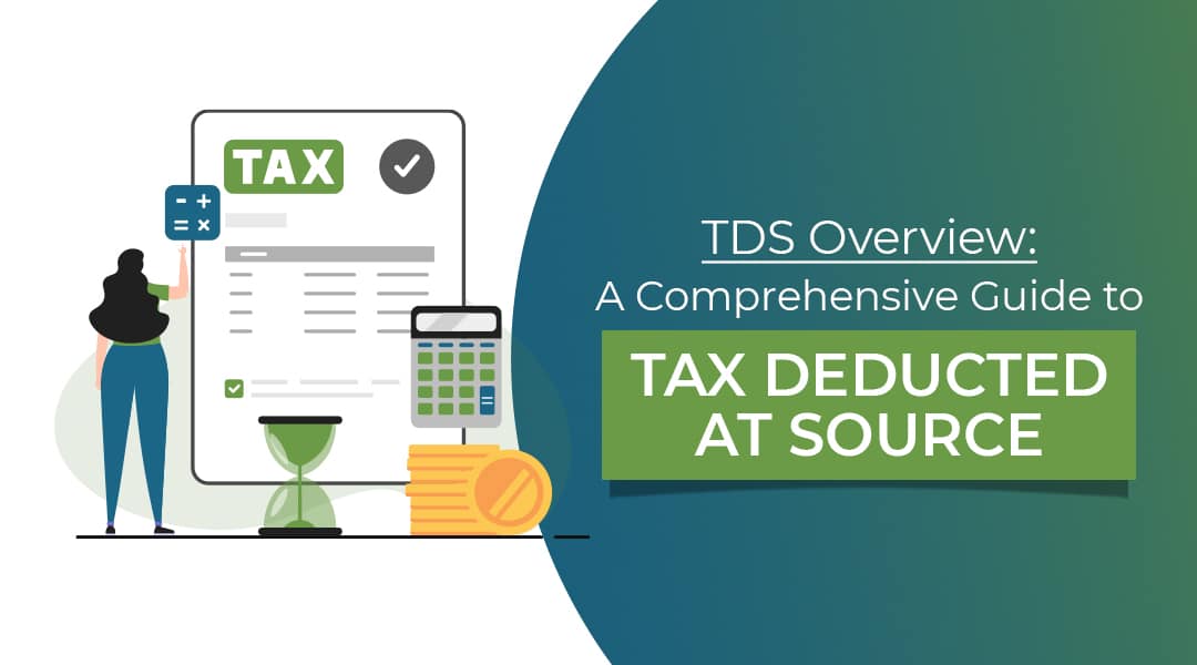 Tax deducted at Source or TDS Banner by ggcpta