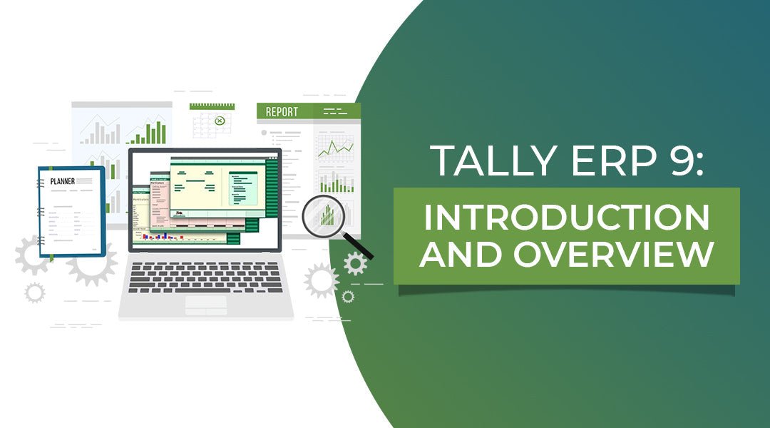 Tally ERP 9 illustration hero banner by ggcpta
